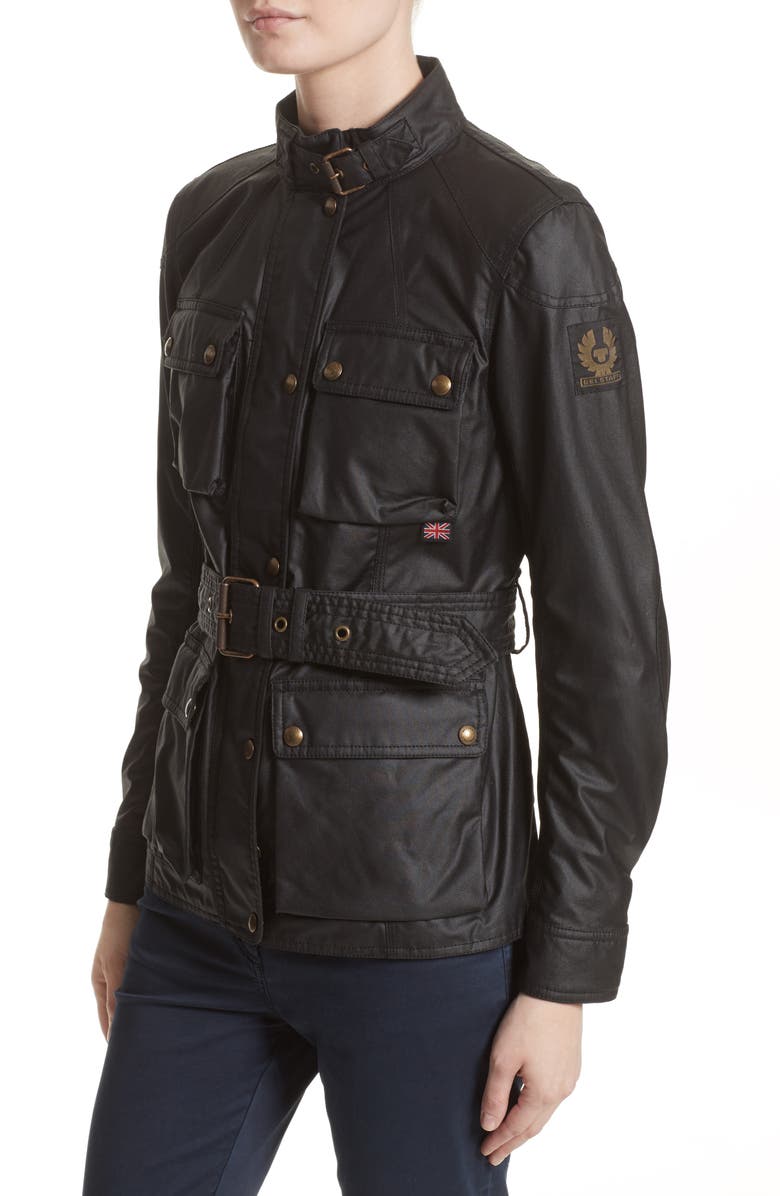 Belstaff 'Roadmaster' Waxed Cotton Coat, Alternate, color,