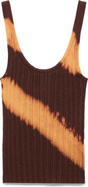 MANGO Tie Dye Rib Tank