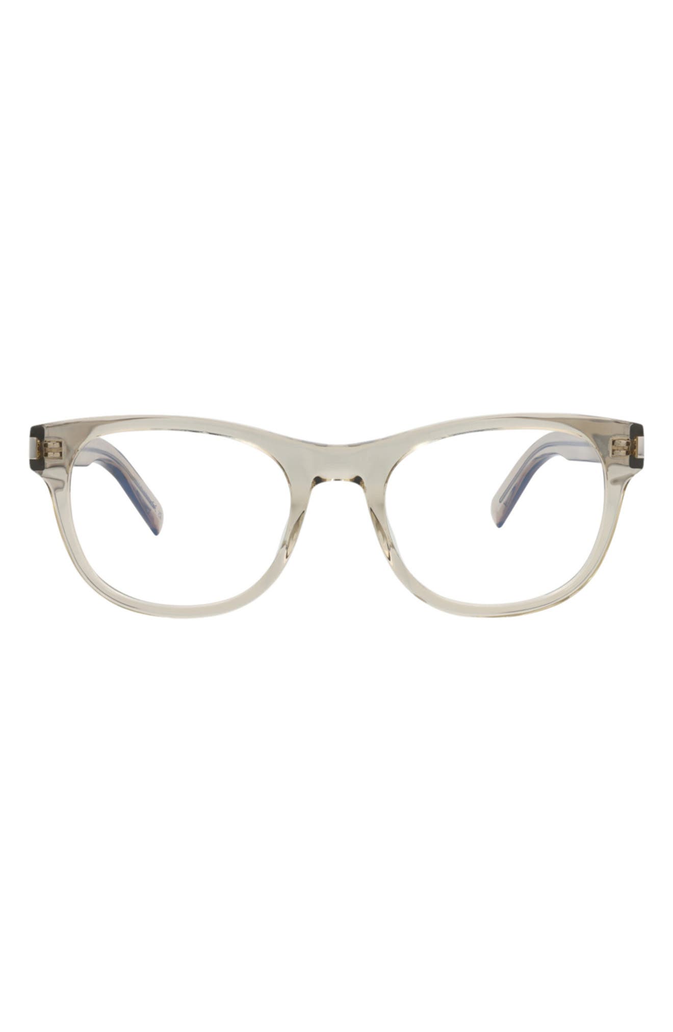 Saint Laurent 53mm Round Optical Frames