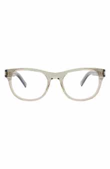 Saint Laurent 53mm Round Optical Frames