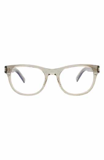 Saint Laurent 53mm Round Optical Frames