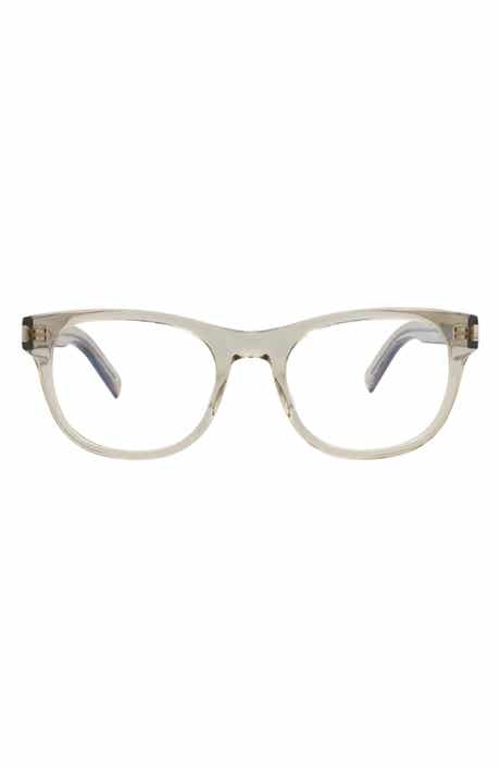 Saint Laurent 53mm Round Optical Frames