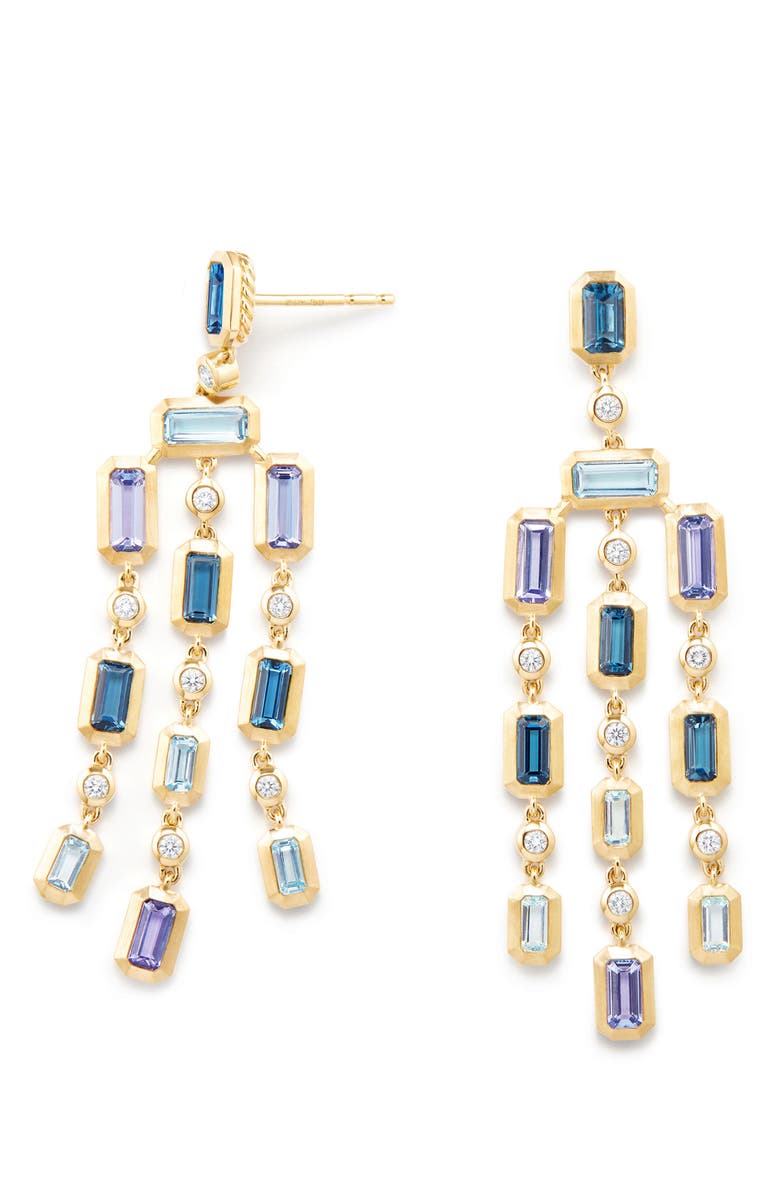 David Yurman Novella Earrings with Diamonds, Alternate, color,