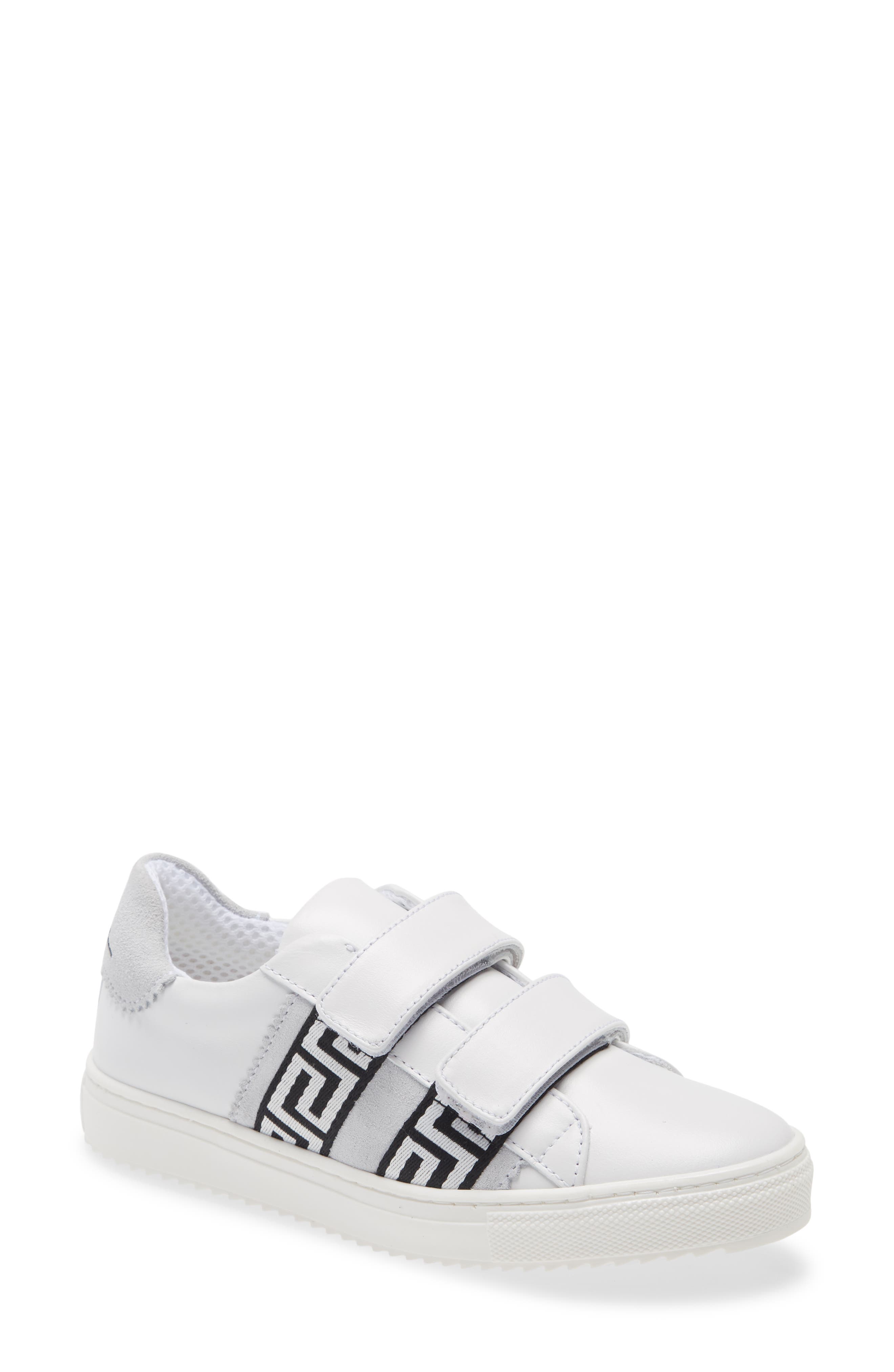 Versace Logo Sneaker, Main, color, 