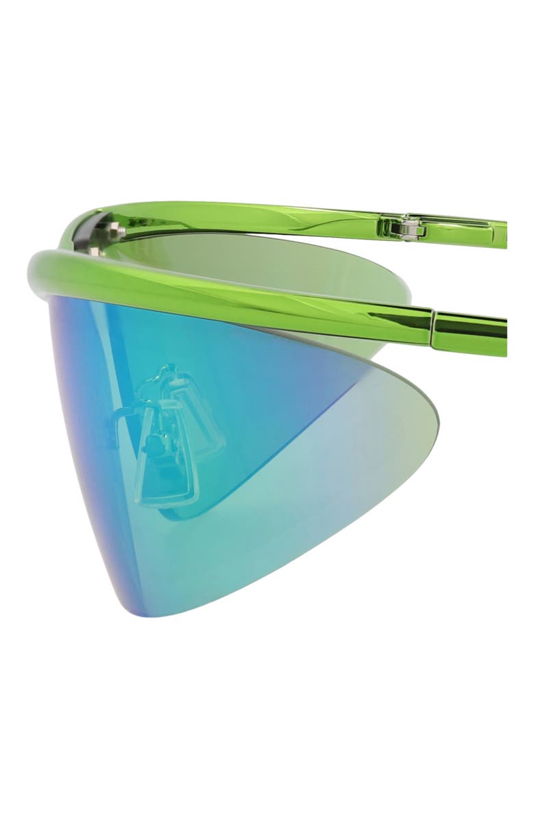 Bottega Veneta Sunglasses, Alternate, color, Green Green Green