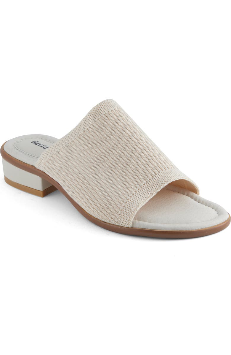 David Tate Minty Sandal, Main, color, Bone