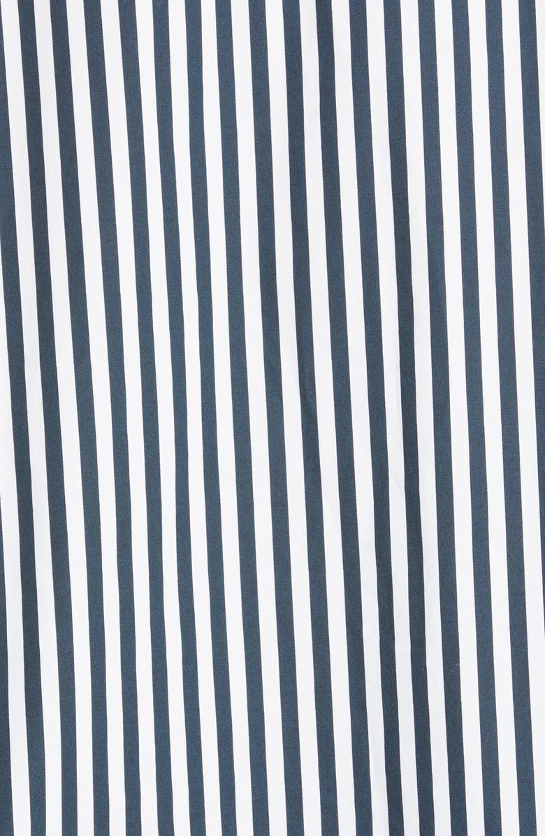 FRAME The Cutoff Stripe Oversize Shirt, Alternate, color,