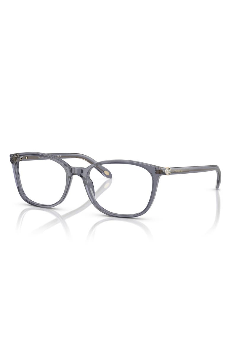 Tiffany & Co. 53mm Optical Glasses, Alternate, color, Crystal Dark Violet