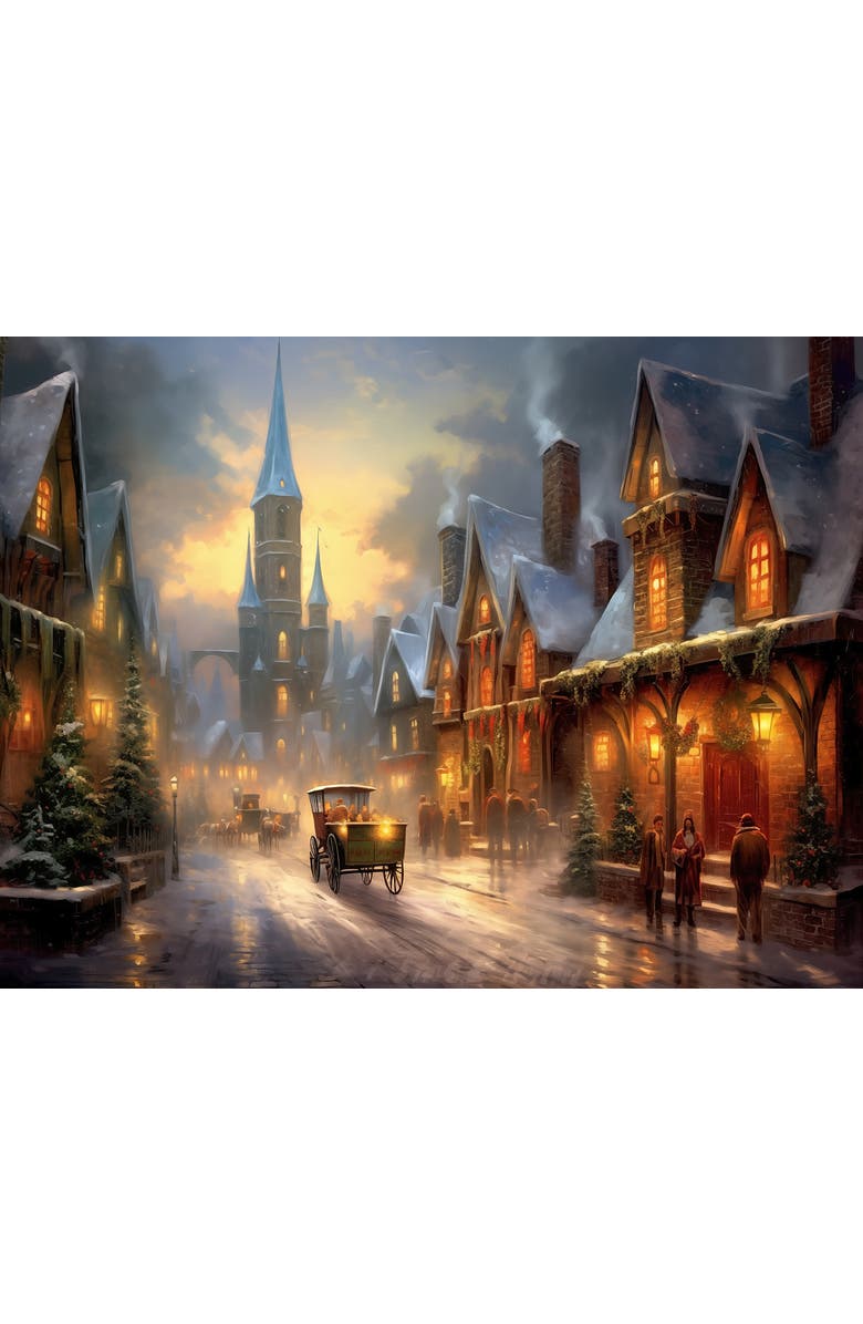 Sunsout Vintage Christmas Evening 500 piece Jigsaw Puzzle for Adults, Alternate, color, Multicolor