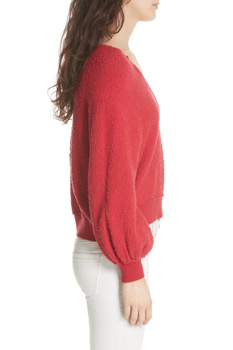 Found My Friend Sweater, Alternate, color, RED