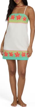 Billabong Sun Rays Cotton & Linen Mini Sundress