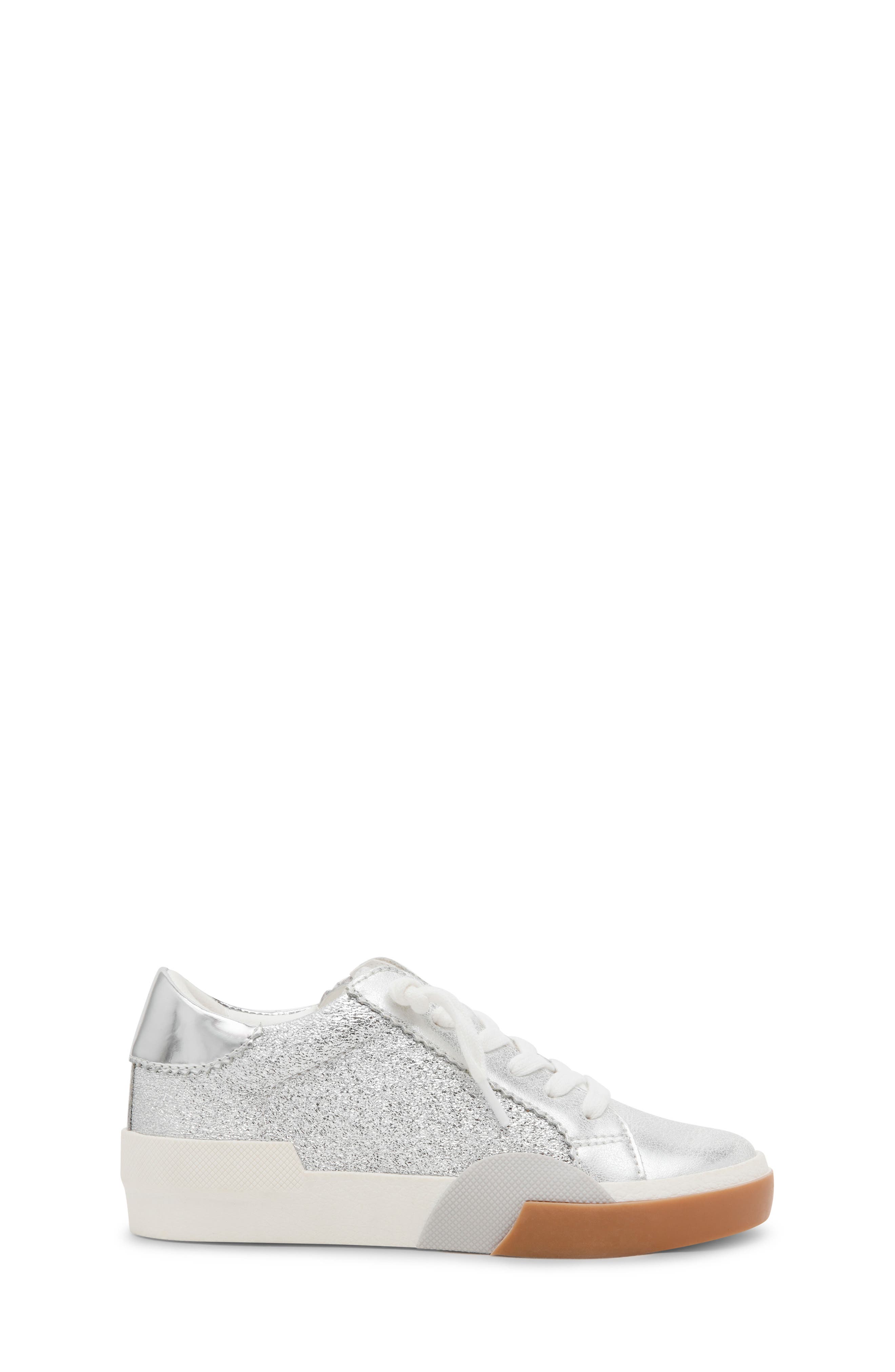Pheby Sneaker, Alternate, color, SILVER GLITTER