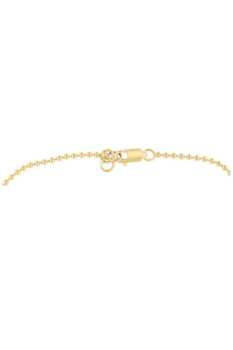 14K Gold Plated Sterling Silver Diamond & Emerald Panther Head Bracelet, Alternate, color, GOLD