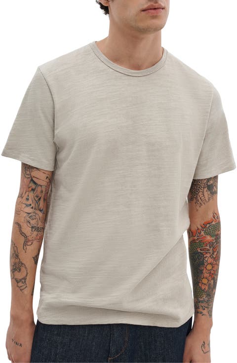 Classic Flame Slub Cotton T-Shirt