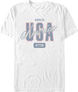 Lost Gods Men's Lost Gods Since 1776 America USA Graphic T-Shirt
