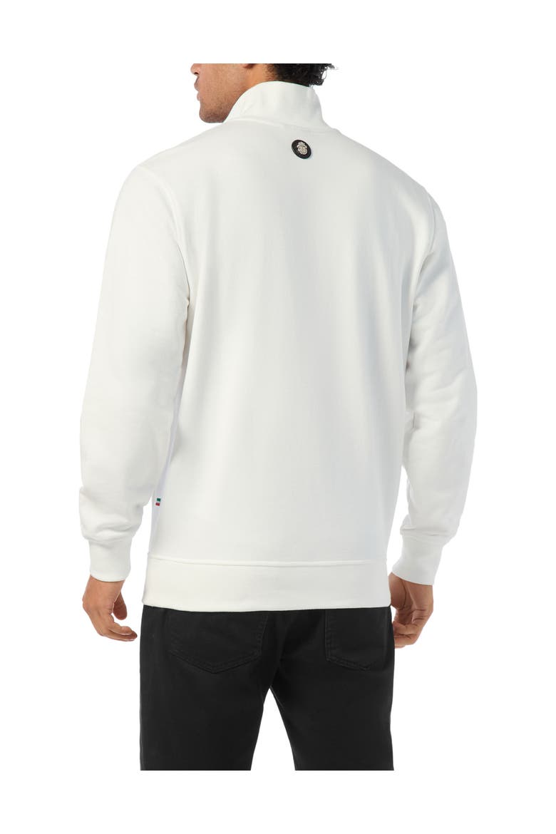 Half-Zip Tracksuit Jacket Logo Men, Alternate, color, OffWhite