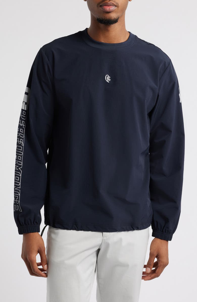 Quiet Golf QGTECH Long Sleeve Golf Shell, Main, color, 