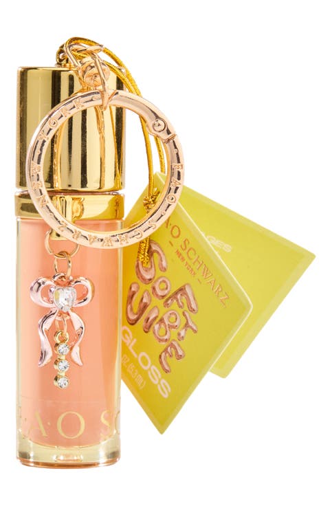 Kids' Bow Charm Lip Gloss