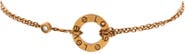 Pre-Owned Cartier 2 Diamonds Love Bracelet 18K Yellow Gold with Diamonds