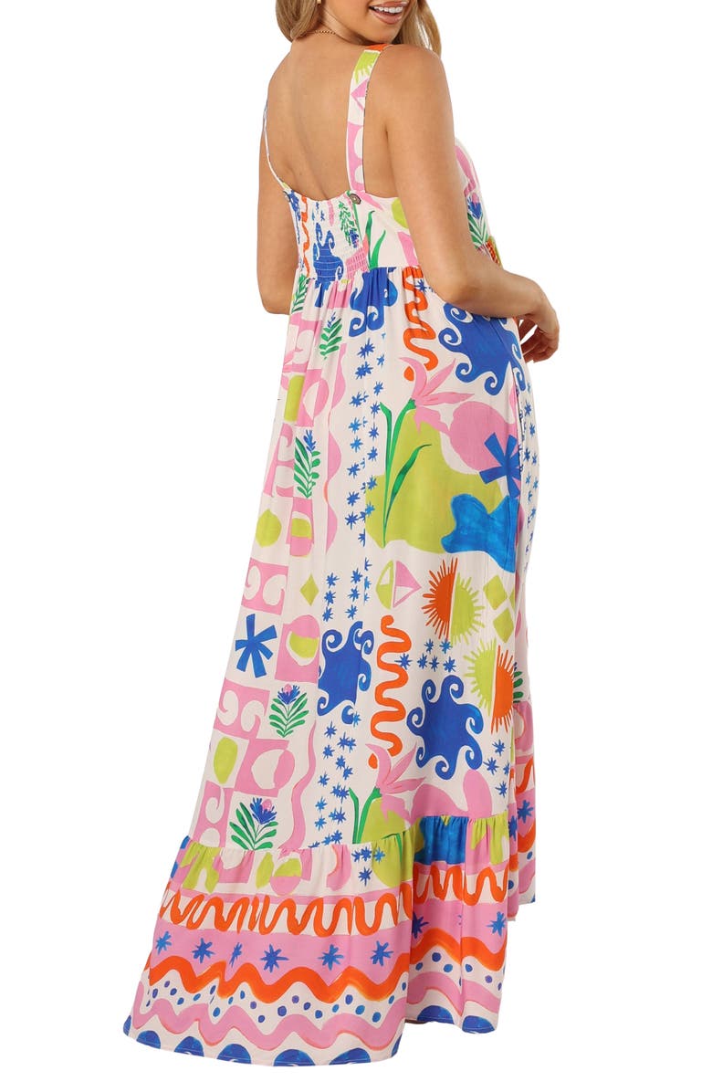 Petal & Pup Greer Print Maxi Dress, Alternate, color, Mercedes Print