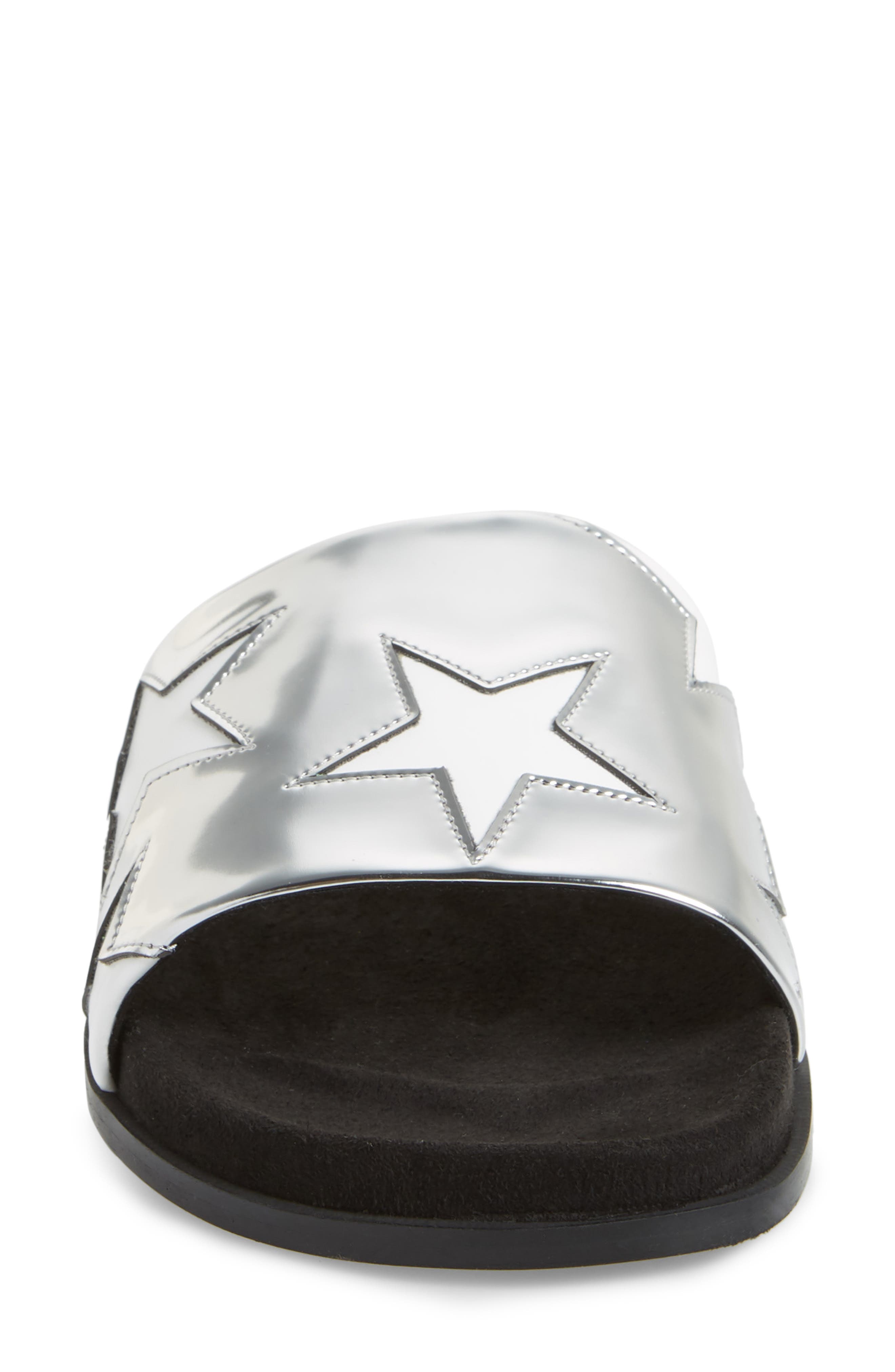 Stella McCartney Star Slide Sandal, Alternate, color, 