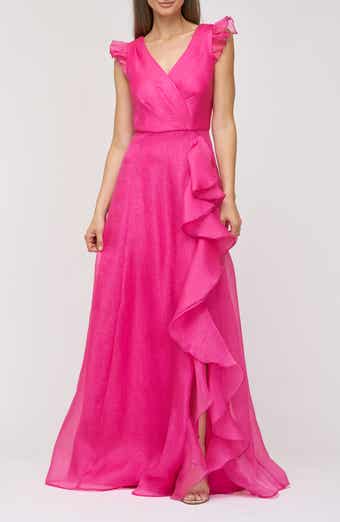JS Collections Julie Ruffle Organza Ballgown