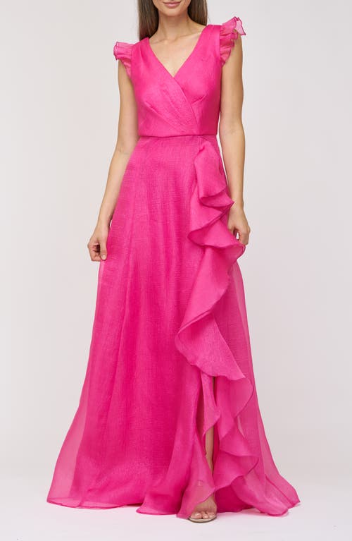 Js Collections Julie Ruffle Organza Ballgown