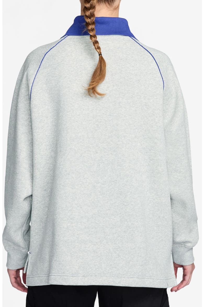 Sportswear Phoenix Johnny Collar Fleece Sweatshirt, Alternate, color, 043 PRPLTM/HTR