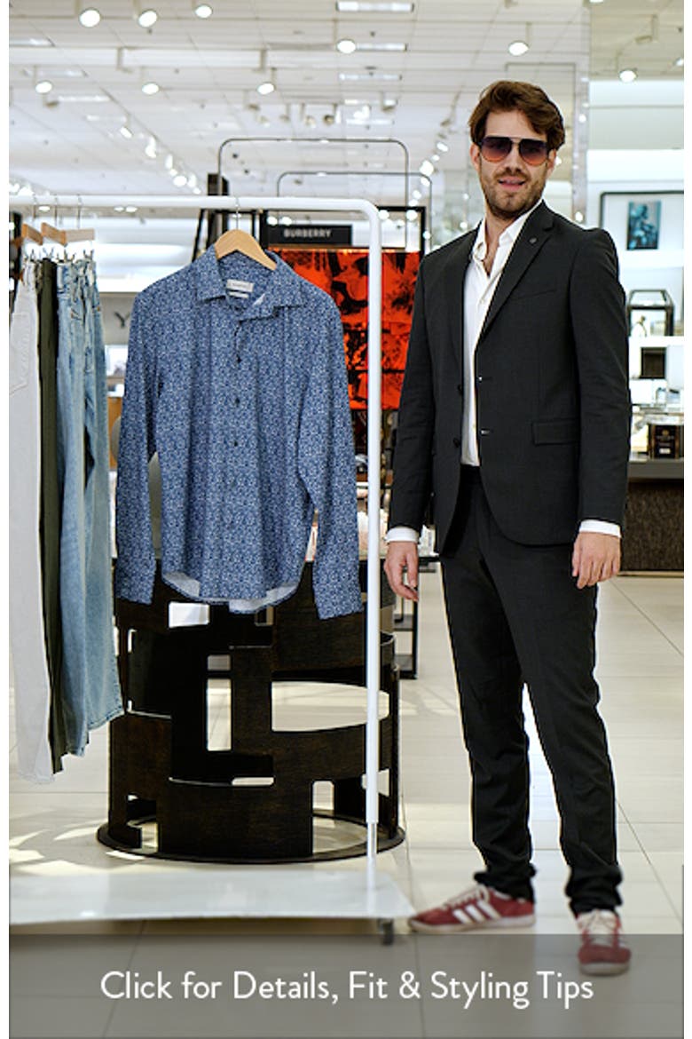 James OoohCotton® Daisy Print Button-Up Shirt video