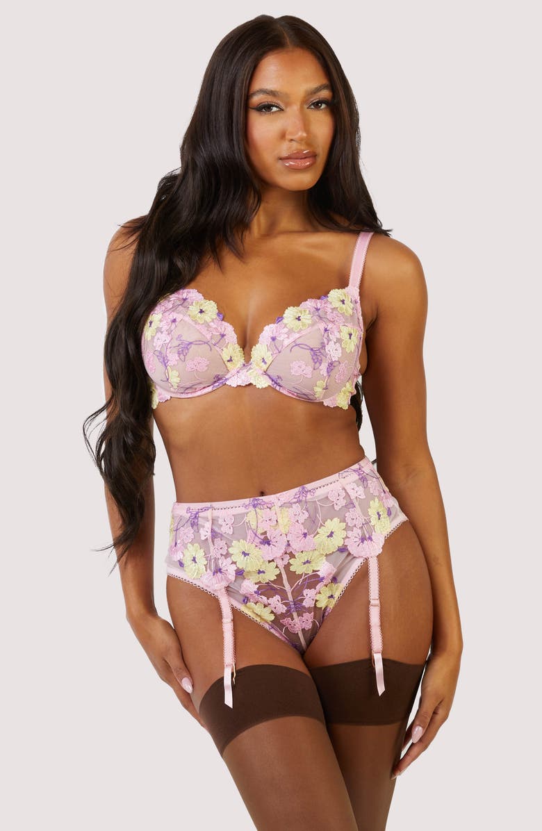 Playful Promises Luna Pastel Garter Belt | Nordstrom