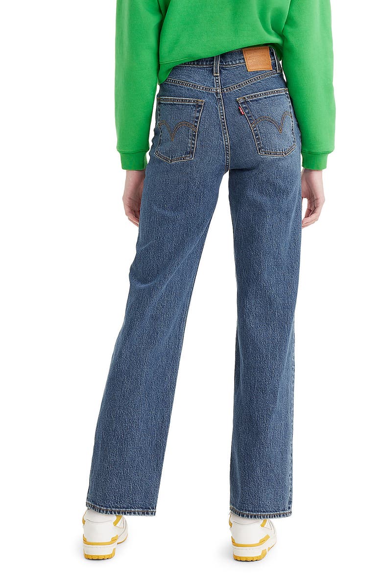 Levi's Ribcage High Waist Straight Leg Jeans, Alternate, color, 