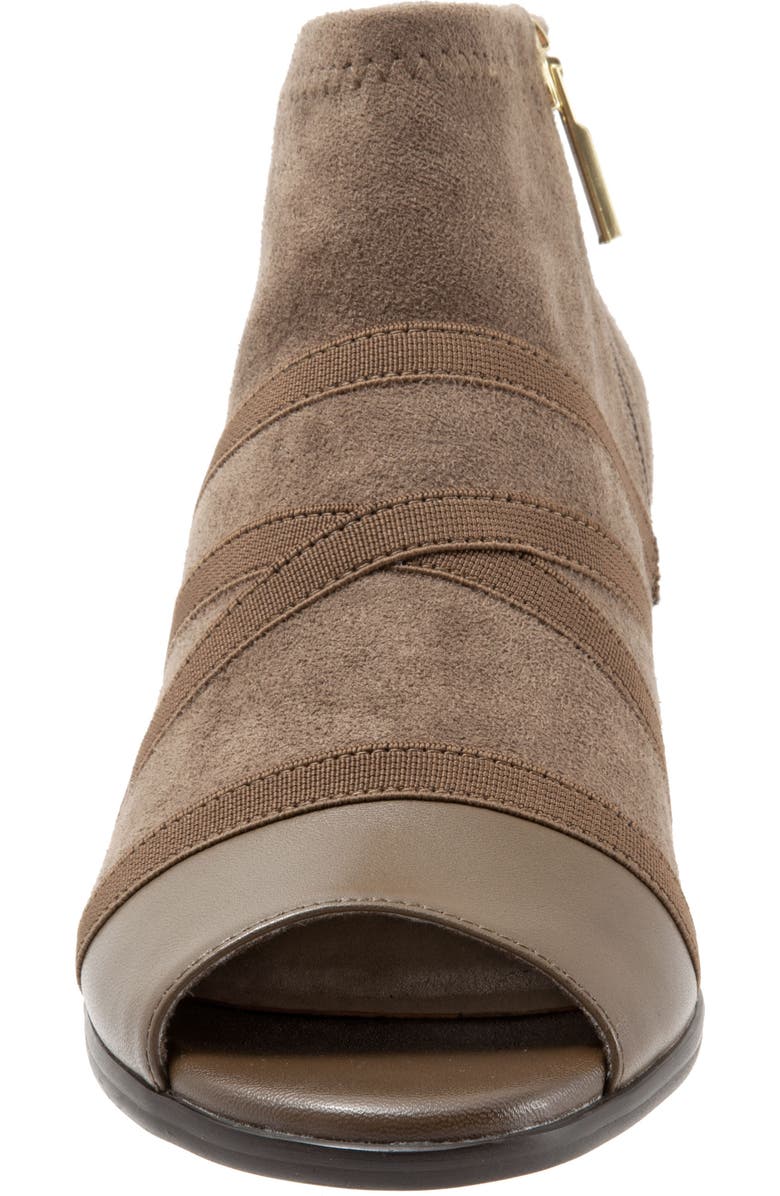 Trotters Maris Bootie, Alternate, color, Taupe Leather