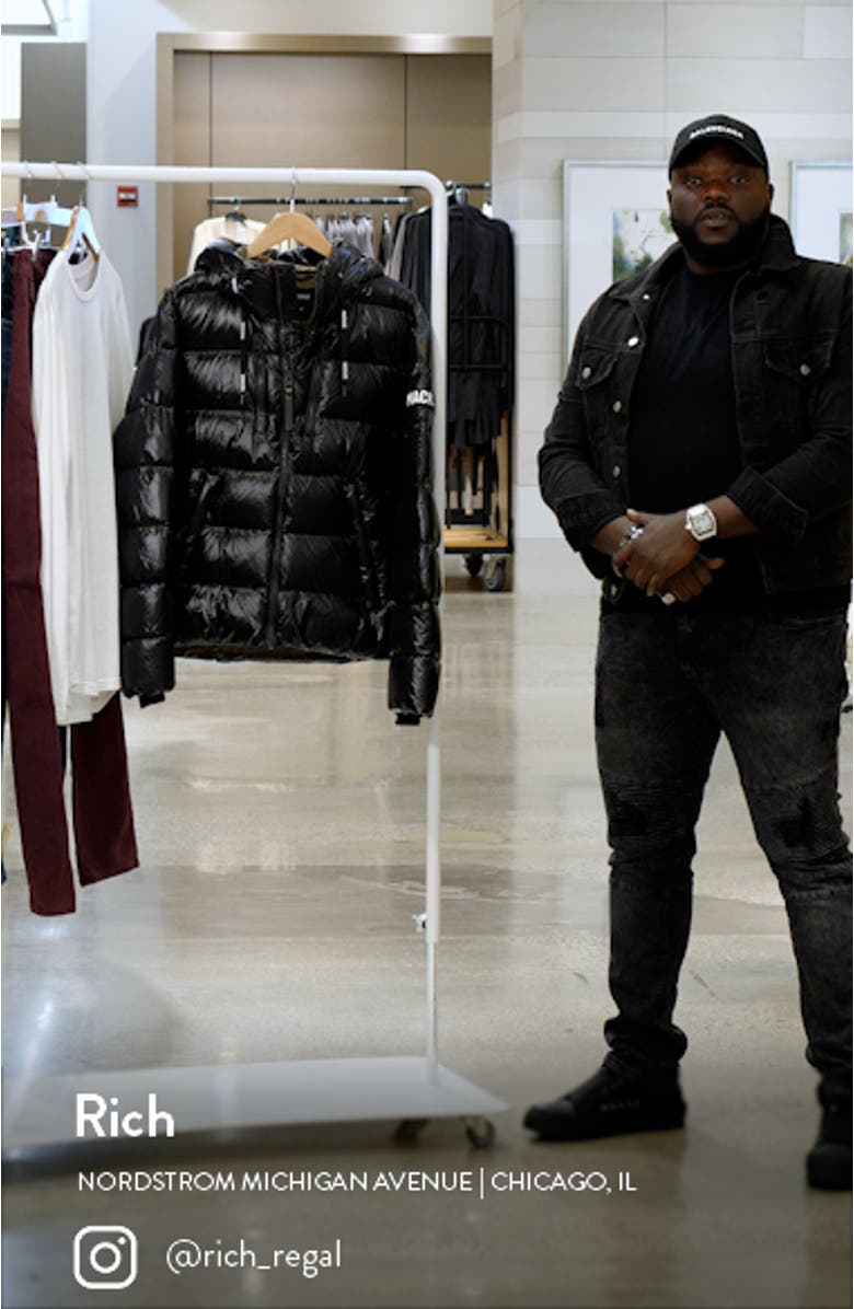 Victor Water Resistant 800 Fill Power Down Puffer Jacket, sales video thumbnail