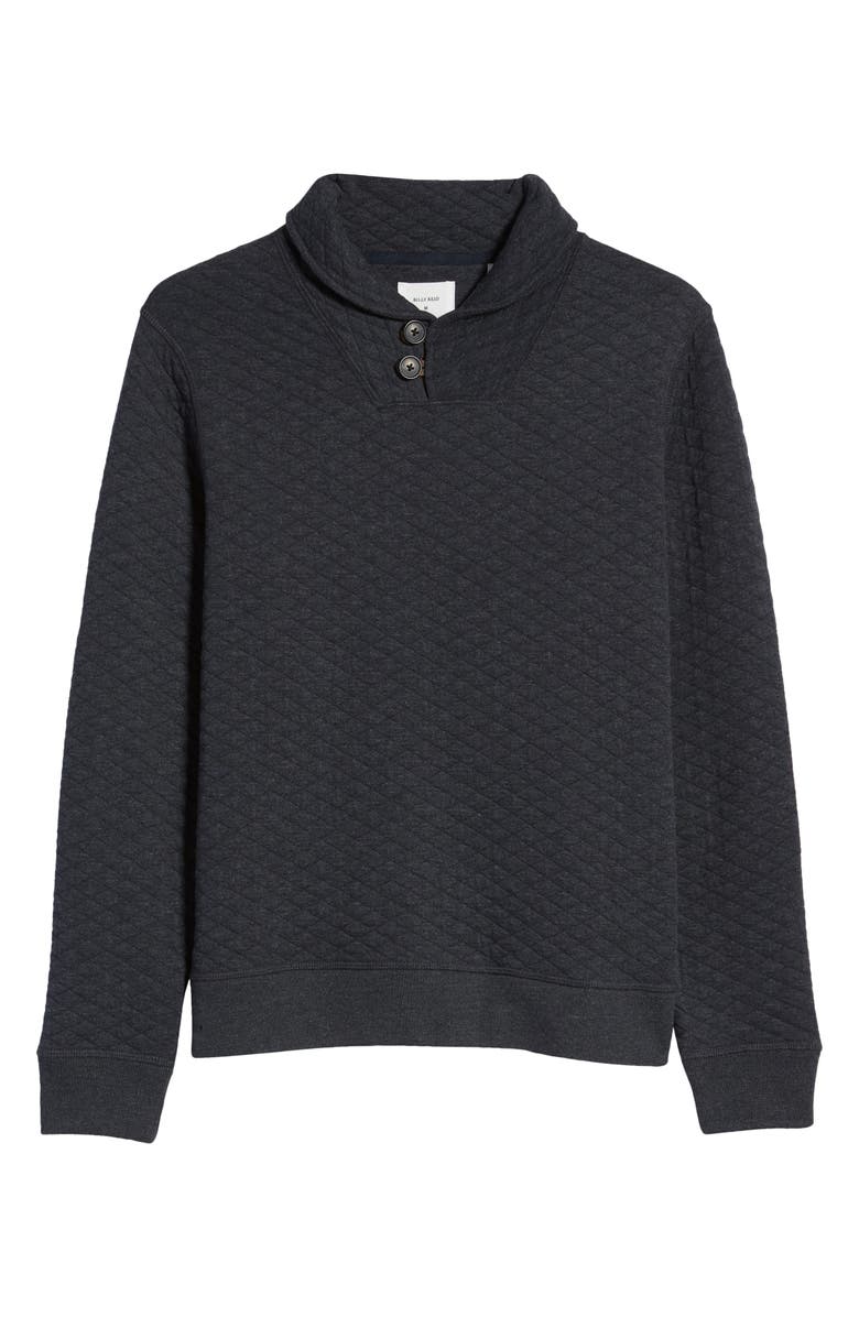 Billy Reid Shawl Collar Pullover, Alternate, color, Dark Navy
