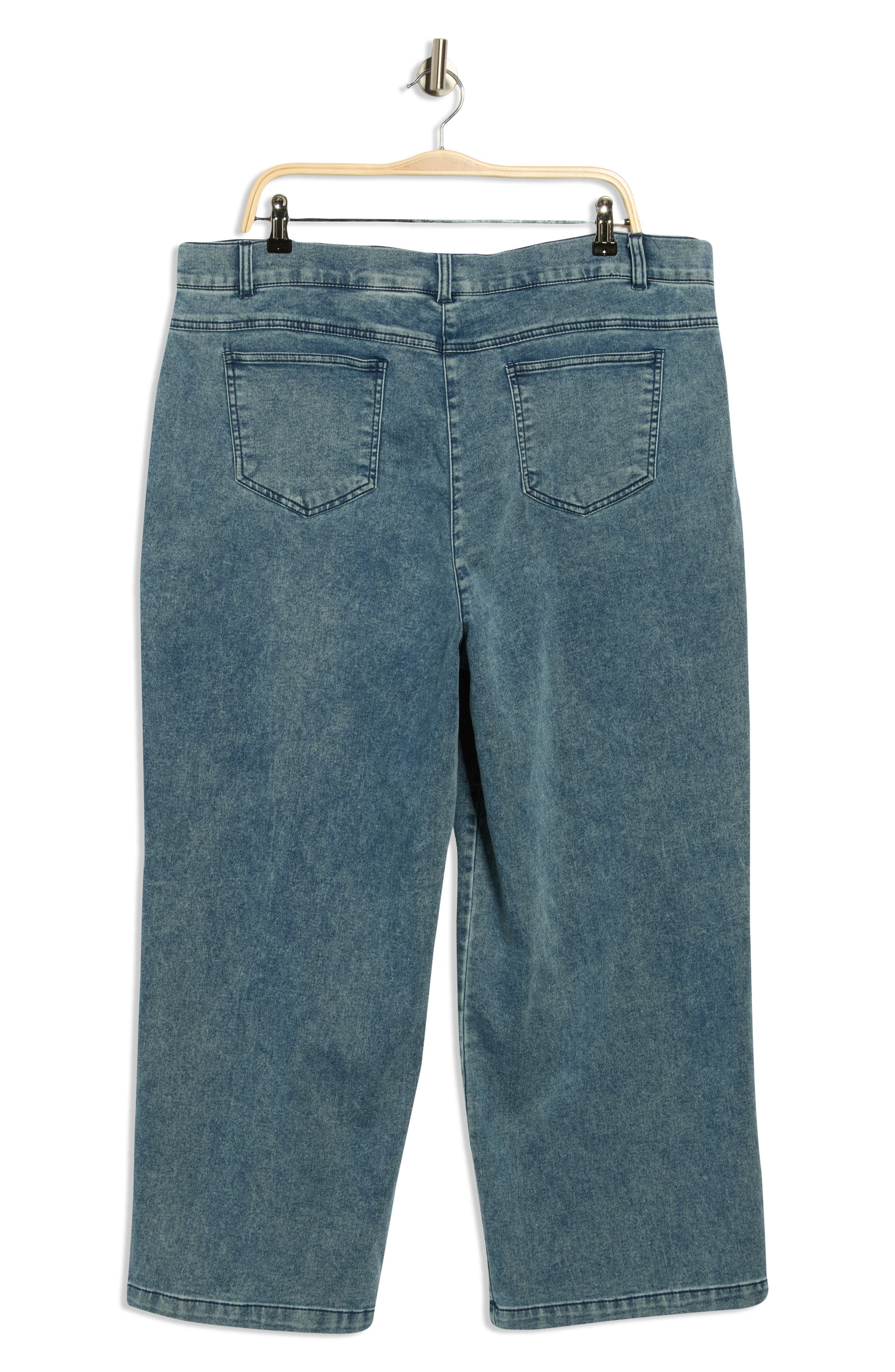 French Terry Denim Look Pants - image 2