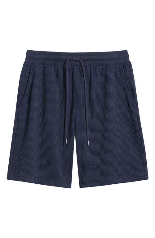 Polo Ralph Lauren Seersucker Pajama Shorts In Blue