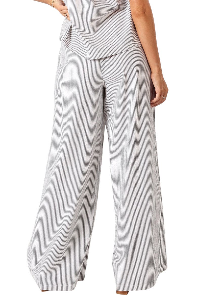 Petal & Pup Savanna Stripe Wide Leg Pants, Alternate, color, 