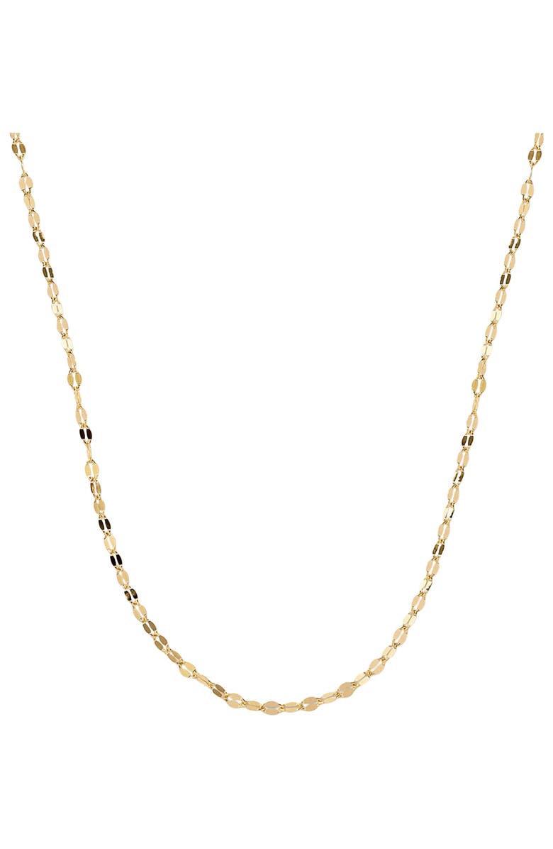 MADE BY MARY 14k Mini Lace Chain, Main, color, 14K Solid Gold