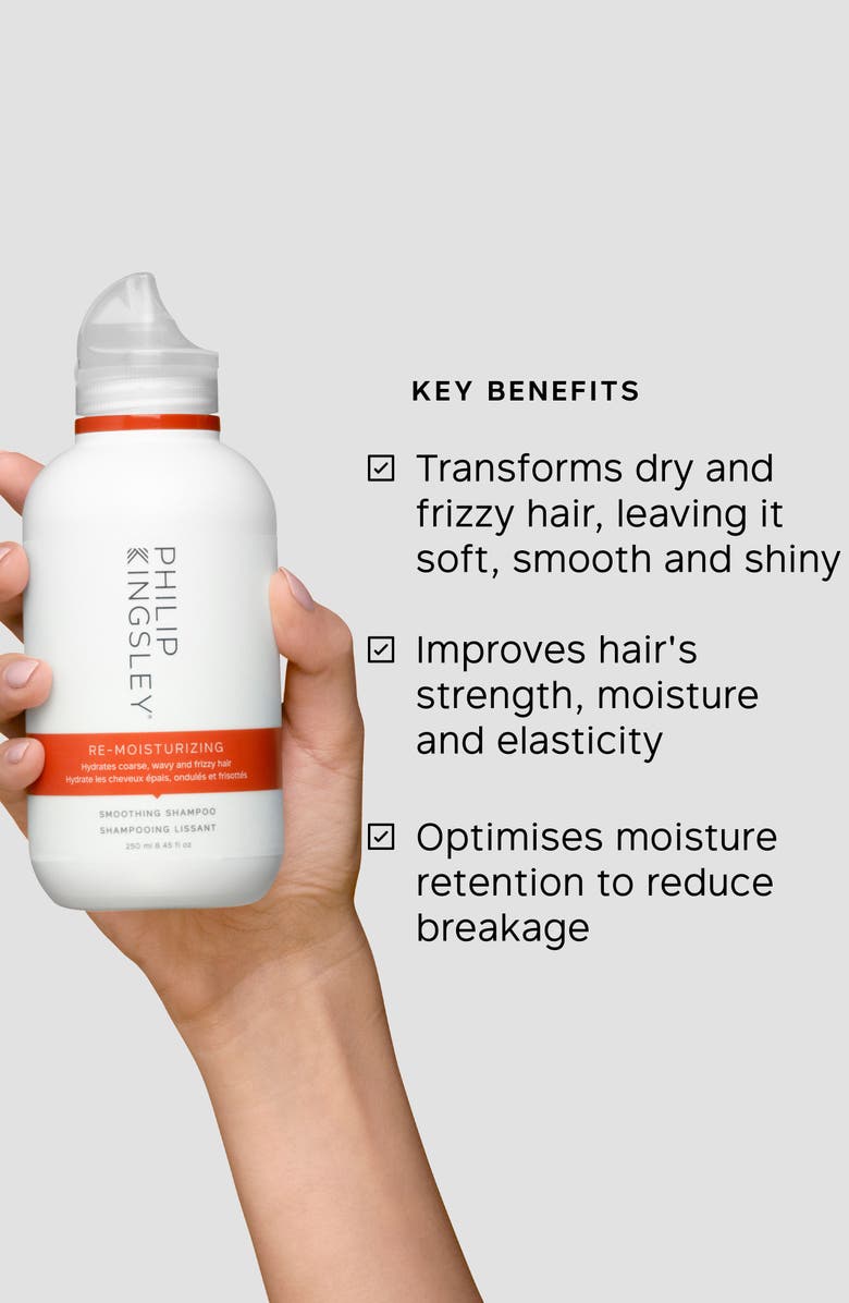 Philip Kingsley Re-Moisturizing Smoothing Shampoo, Alternate, color,