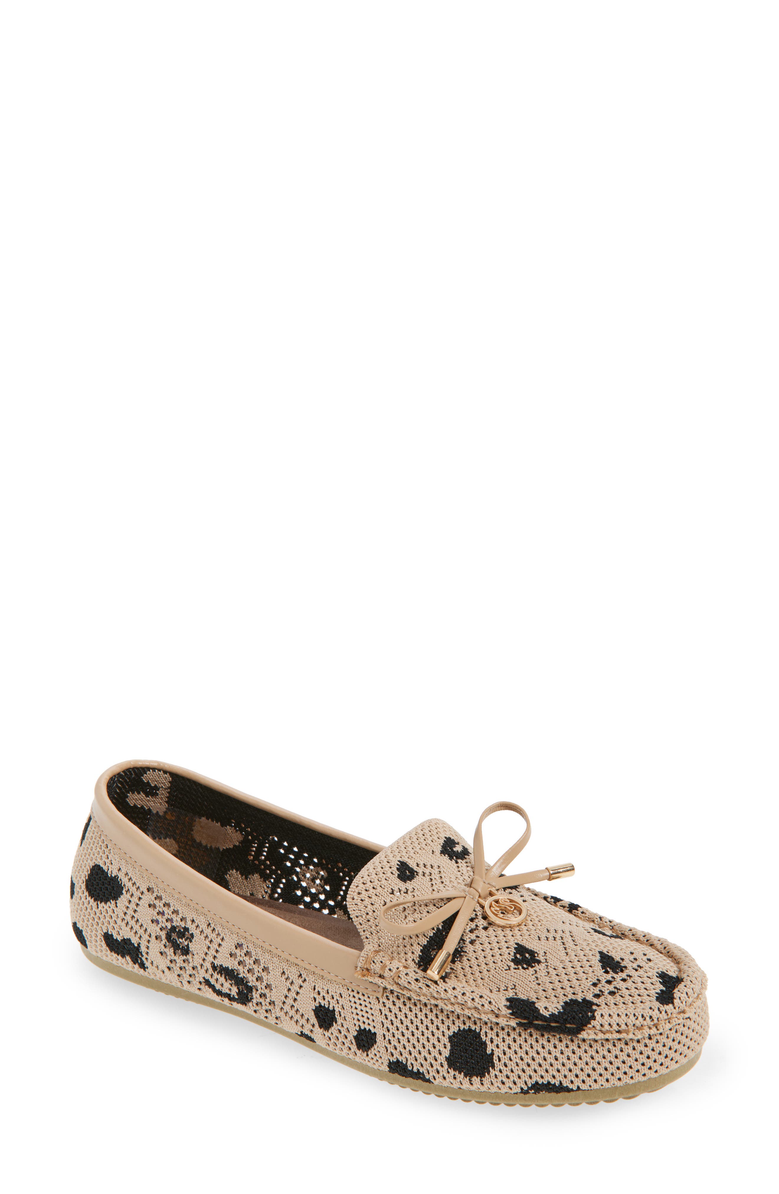 GLORIA VANDERBILT Open Knit Bow Loafer