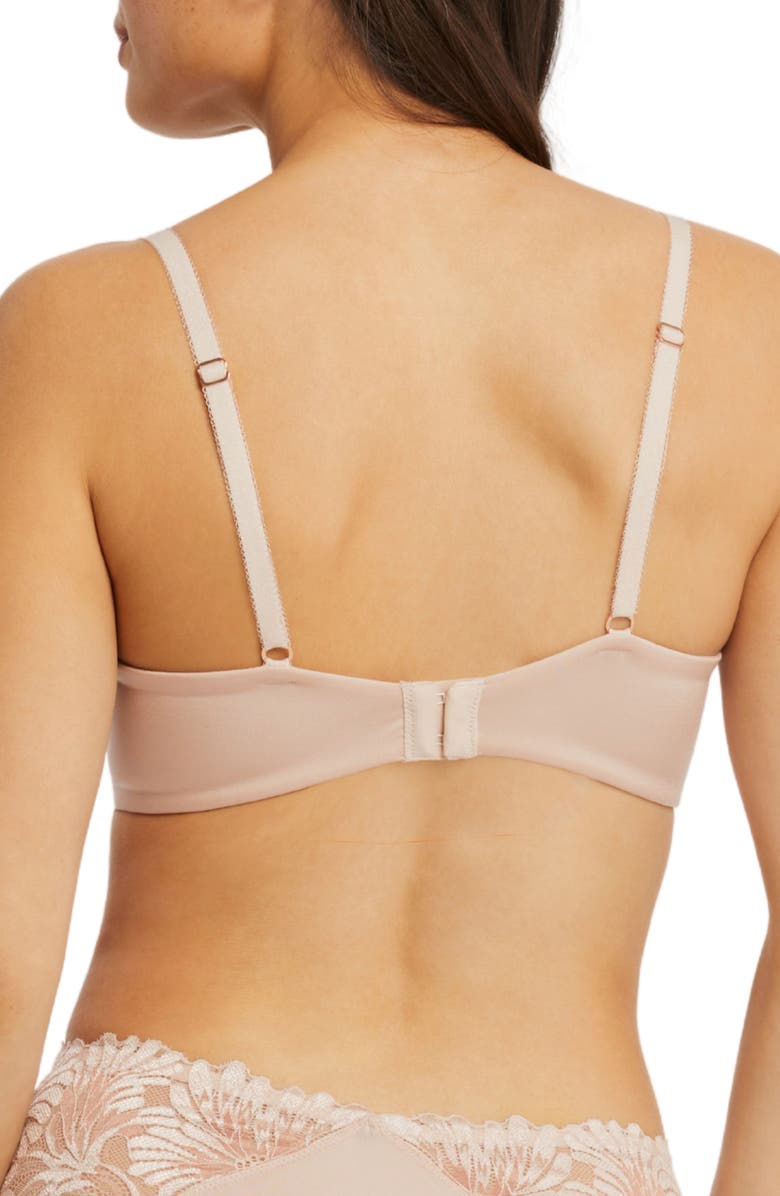 Montelle Intimates Anniversary Flirt Underwire Balconette Bra, Alternate, color, Lotus