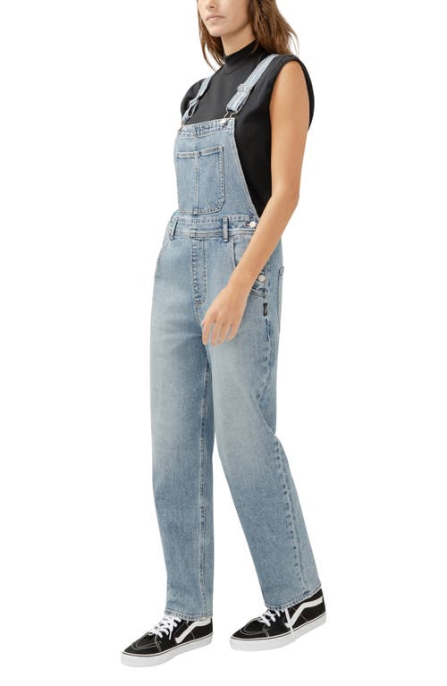 SILVER JEANS CO. SILVER JEANS CO. '90S BAGGY DENIM OVERALLS