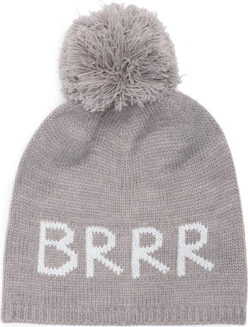 NWT Kate Spade Brrr Beanie Hat Kate Spade NY BRRR Stormy Sky Blue Beanie With Pom Pom NEW  main image 4