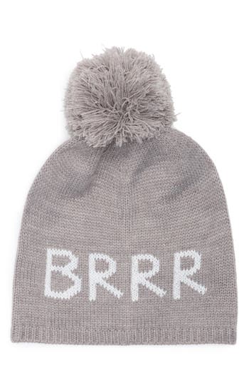 Kate Spade New York Brrr Beanie In Gray