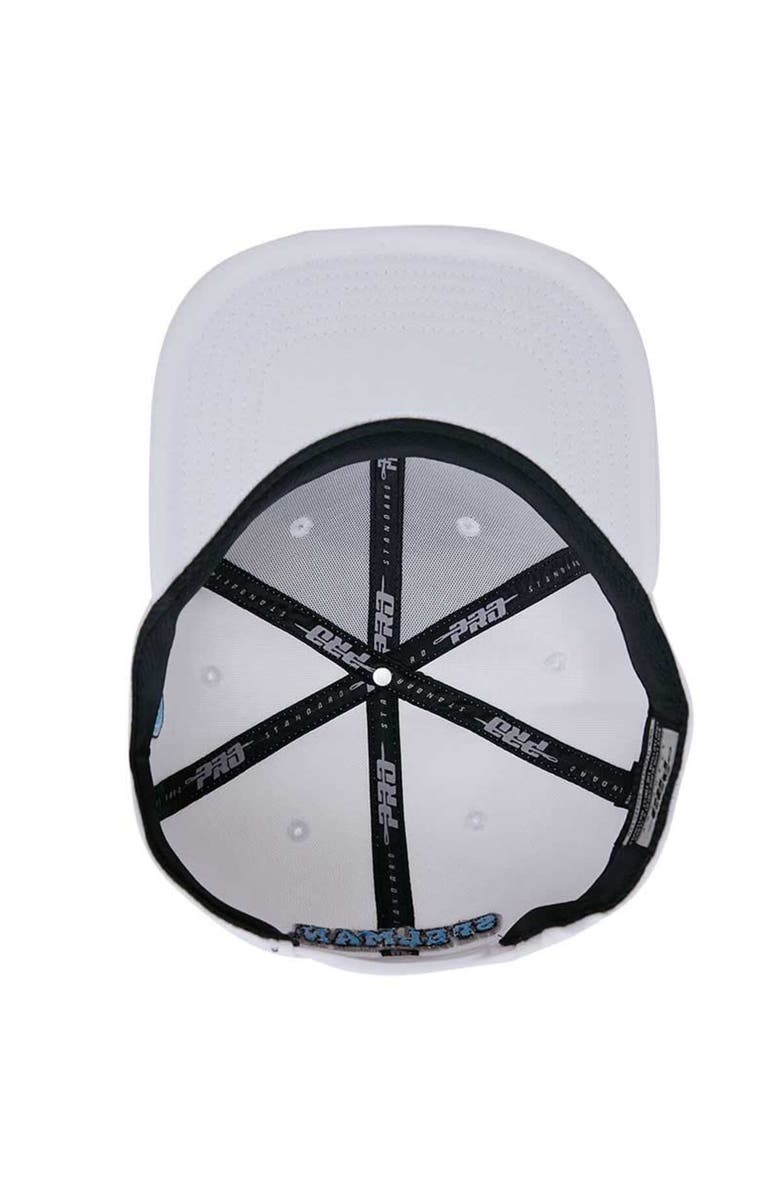 PRO STANDARD Men's Pro Standard White Spelman College Jaguars Evergreen Wool Snapback Hat, Alternate, color, White