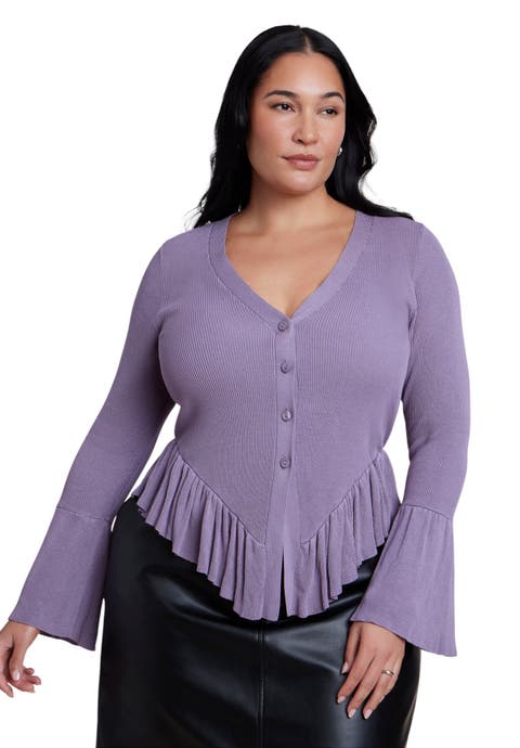 Ruffle Cardigan