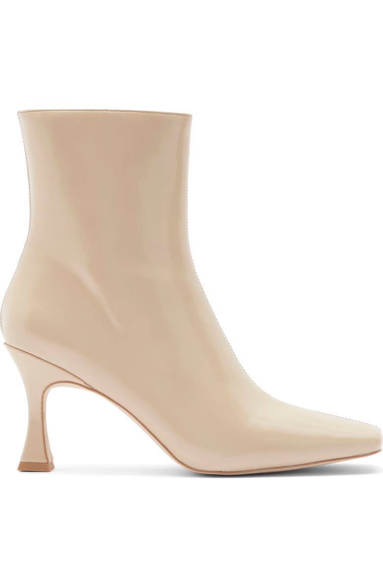 Jeffrey Campbell Chekmat Square Toe Bootie, Alternate, color, Beige