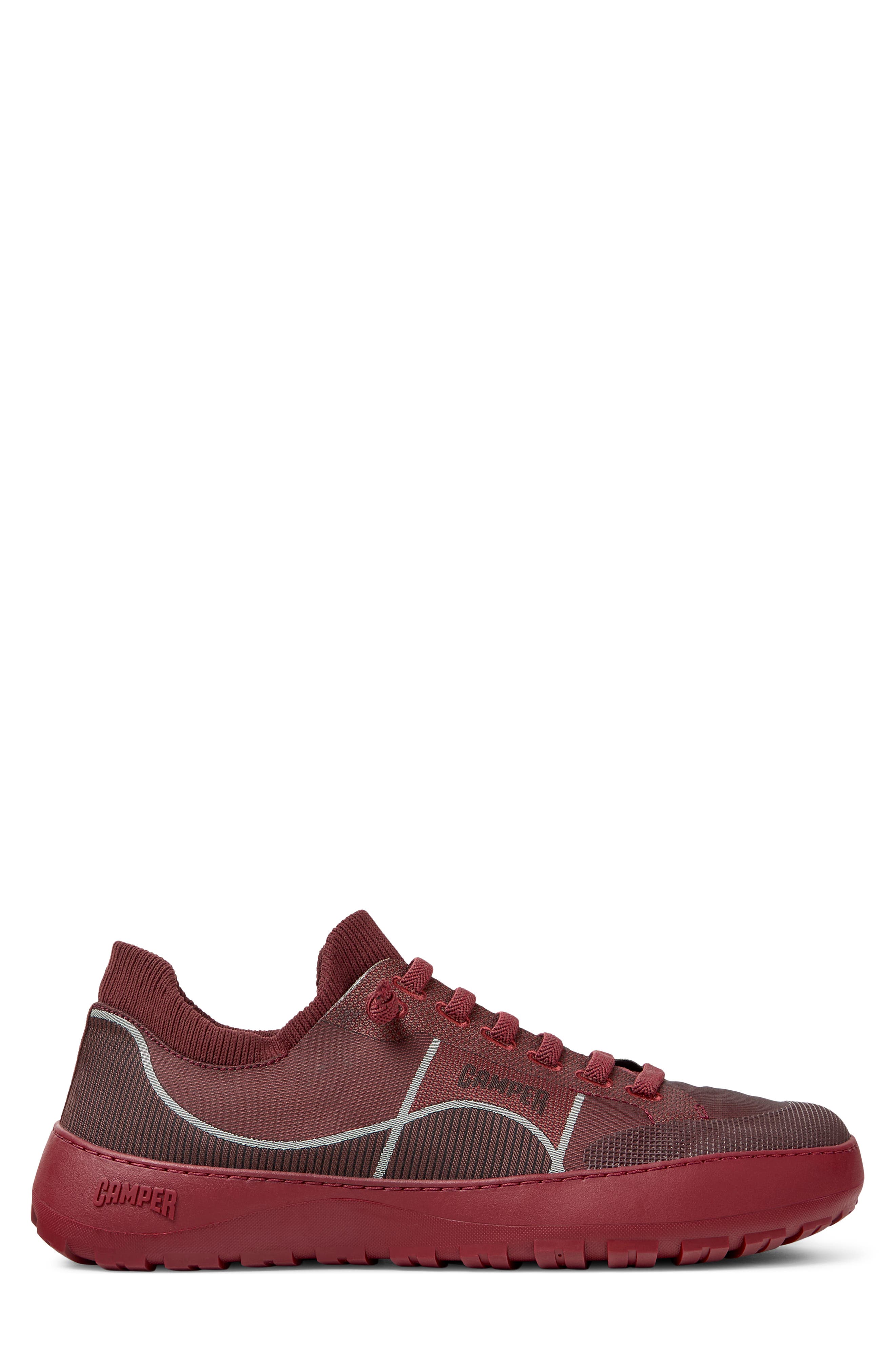 Peu Serra Slip-On Sneaker, Alternate, color, DARK RED MULTI