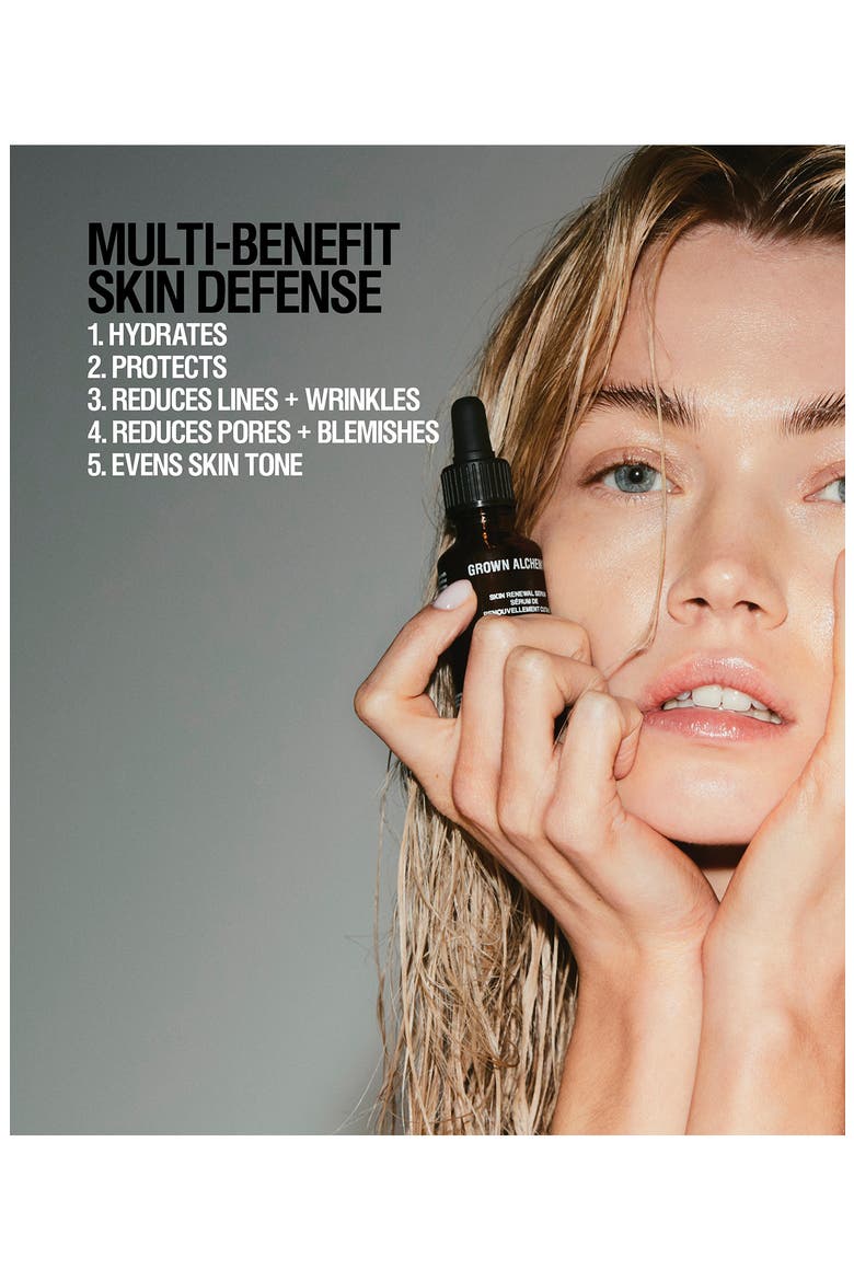 Skin Renewal Serum with Niacinamide, Vitamin E & Ashwagandha, Alternate, color, NO COLOR