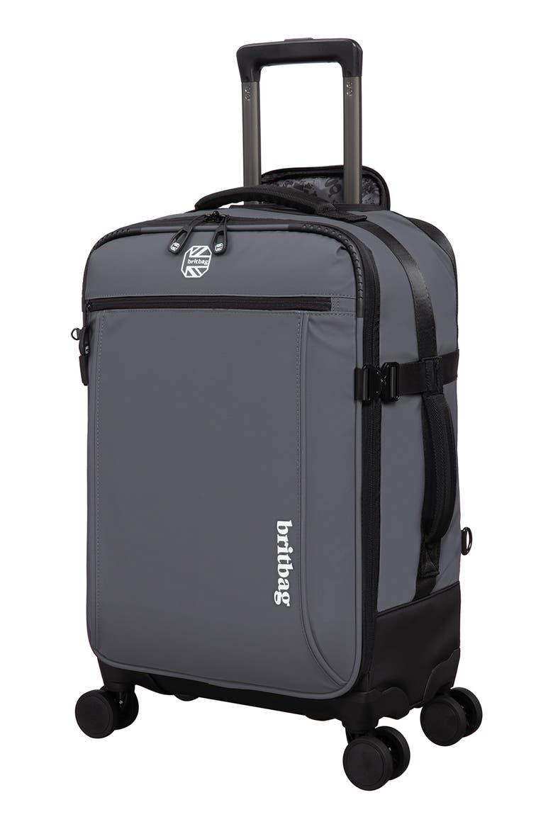 Penistone Softside 22-Inch Carry-On Spinner Suitcase, Main, color, CHARCOAL